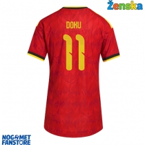 Belgija Jeremy Doku #11 Domaci Dres za Ženska SP 2026 Kratak Rukav
